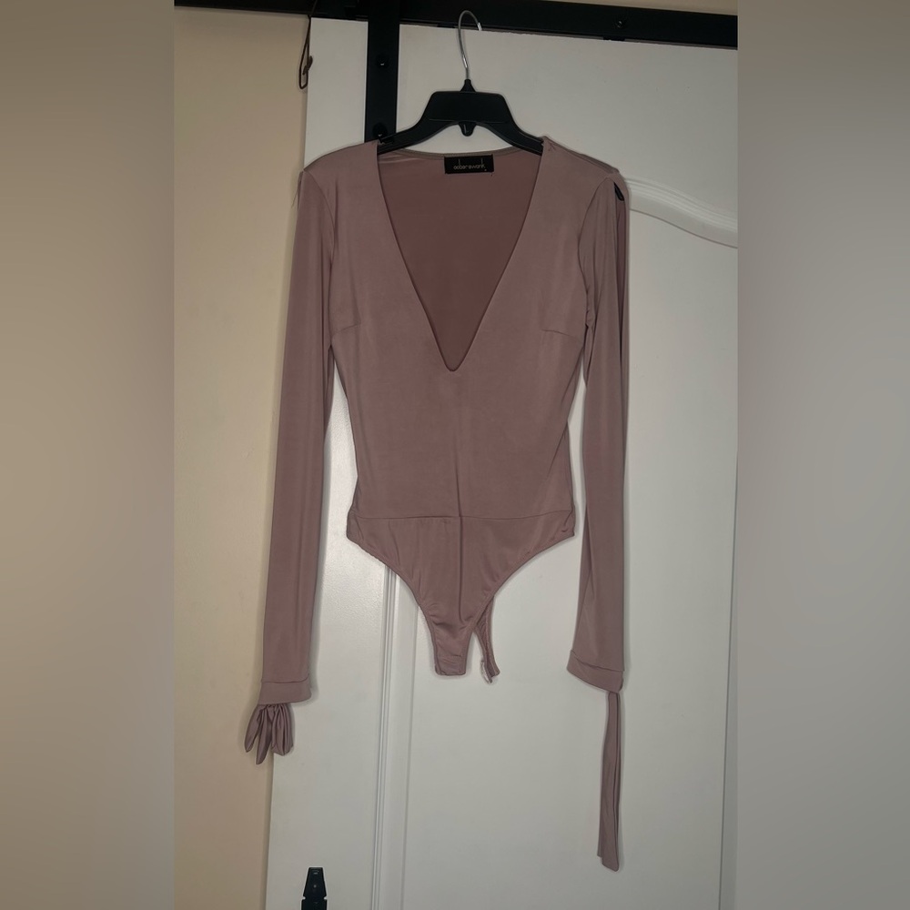 Mauve Long Sleeve Bodysuit